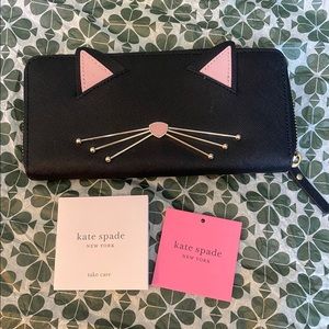 Kate Spade cat wallet